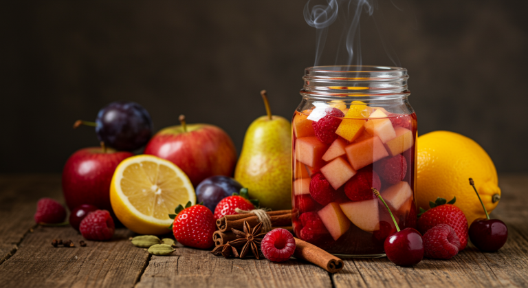 Przepis na domowy kompot owocowy bez cukru – łatwy i zdrowy sposób