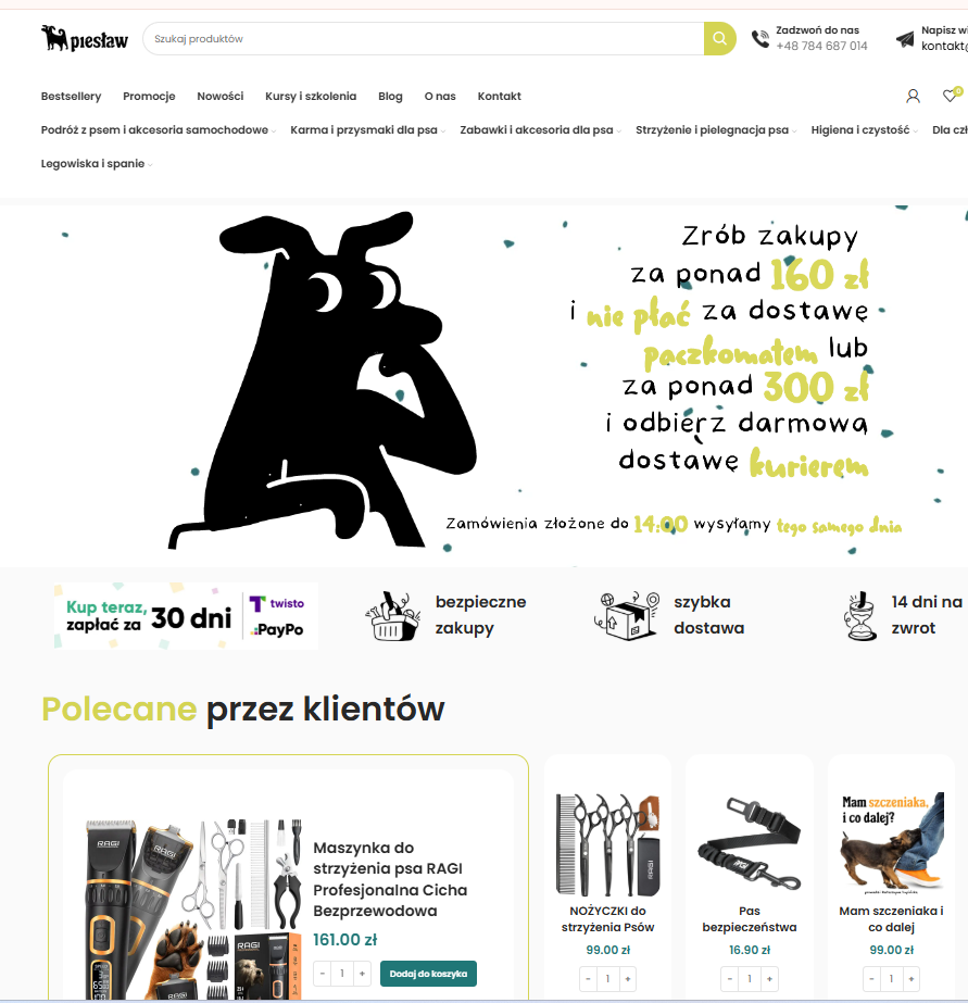 Akcesoria dla psów – Dlaczego warto kupować w Piesław?